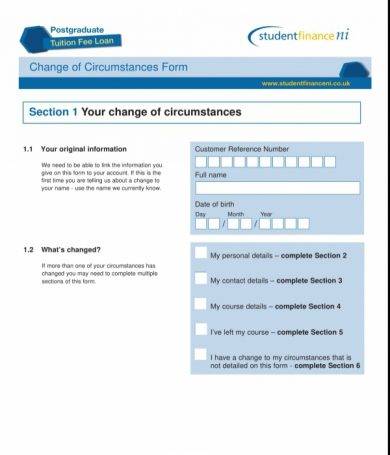 change of circumstance form1