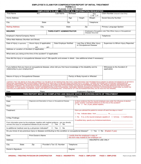 FREE 7+ Compensation and Benefits Forms in PDF