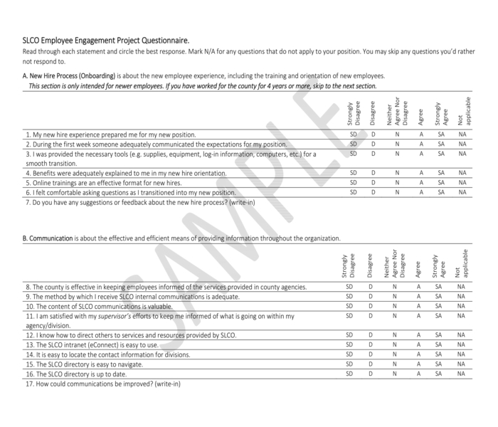 Free 3+ Employee Engagement Survey Forms In Pdf 