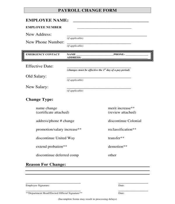 FREE 11+ Employee Pay Increase Form Samples, PDF, MS Word, Google Docs