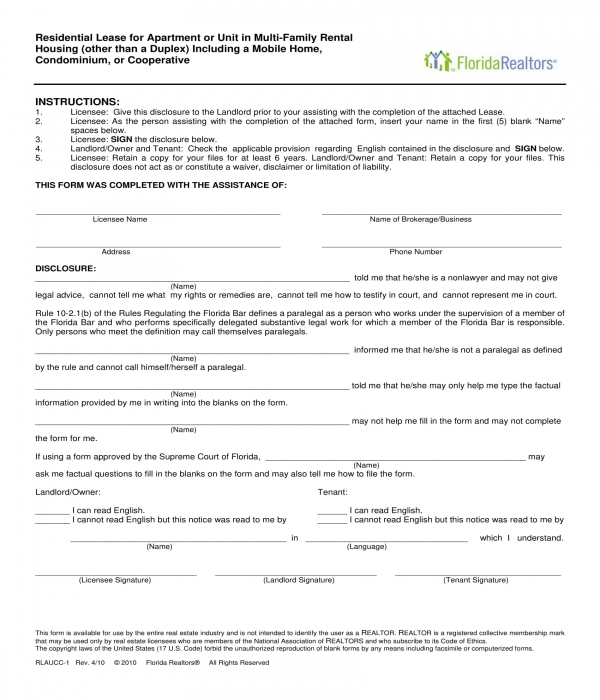 FREE 6+ Condominium Rental Agreement Forms in PDF