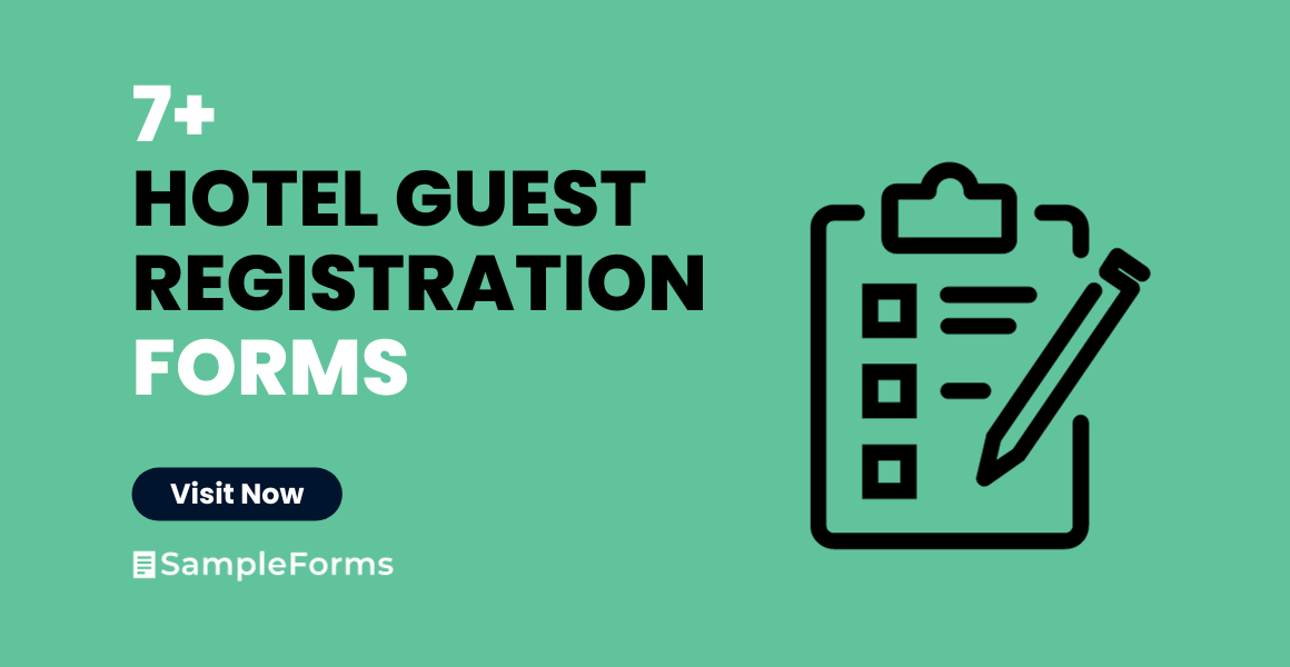 hotel guest registration form