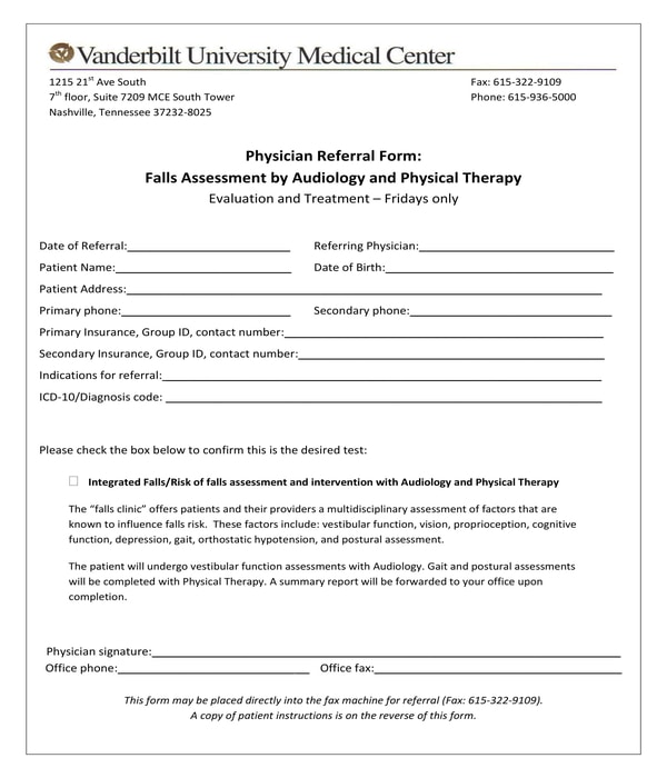 FREE 15+ Physical Therapy Assessment Form Samples, PDF, MS Word, Google