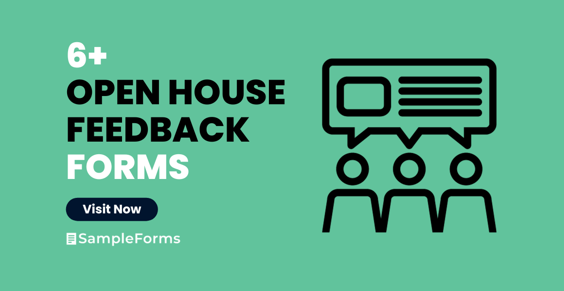 open house feedback form