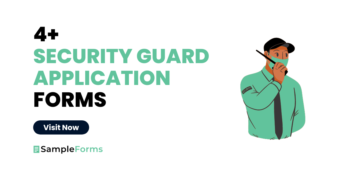 security guard application form