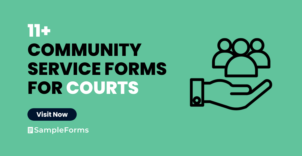 community service forms for courts