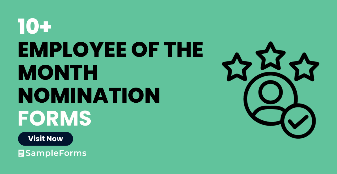 employee of the month nomination forms