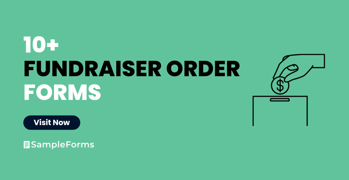 fundraiser order forms