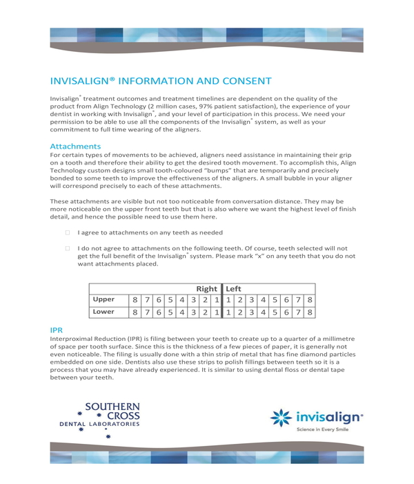 FREE 3 Invisalign Informed Consent Forms In PDF