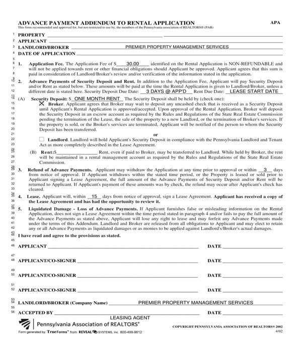 FREE 11  Real Estate Addendum Forms in PDF