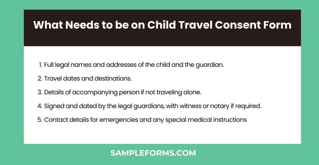 what needs to be on a child travel consent forms 1024x530