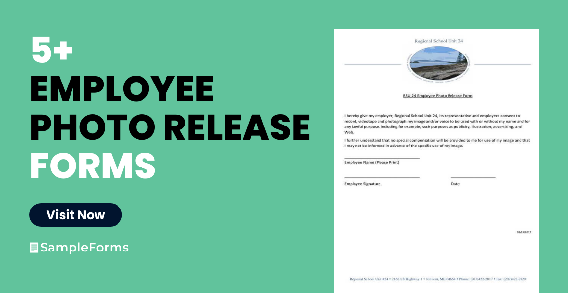 employee photo release form