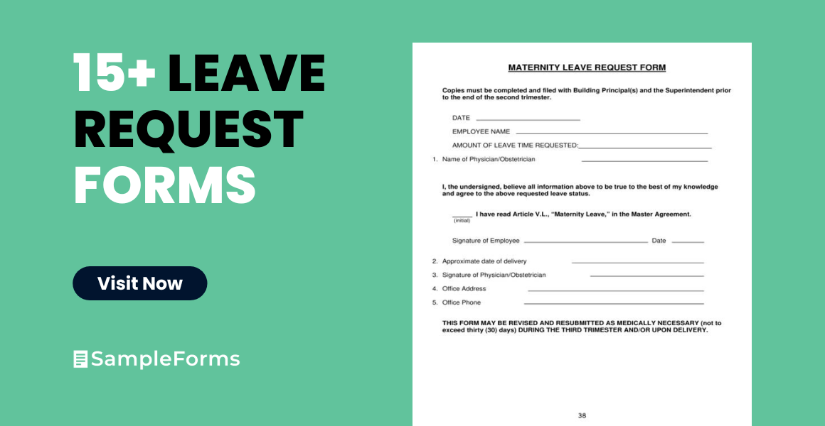 leaves request form