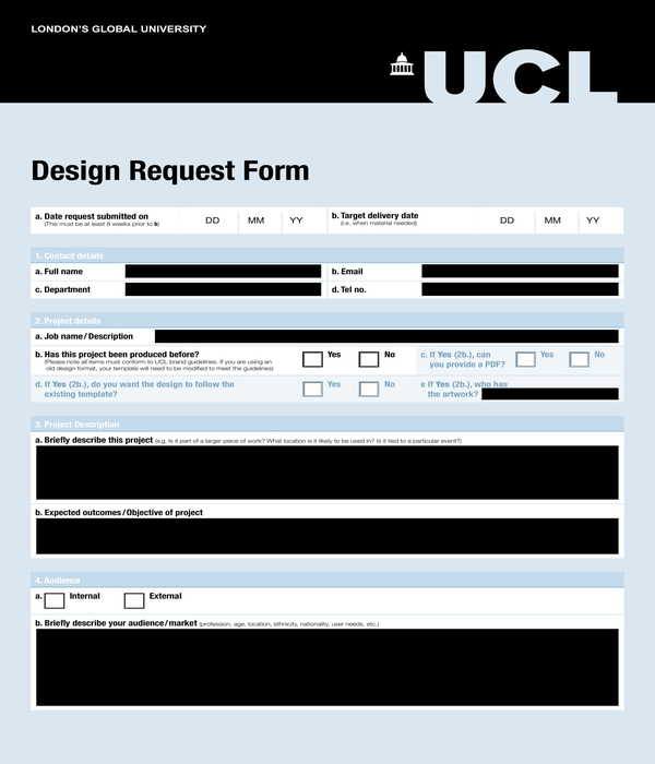 FREE 6+ Website Design Request Forms in PDF