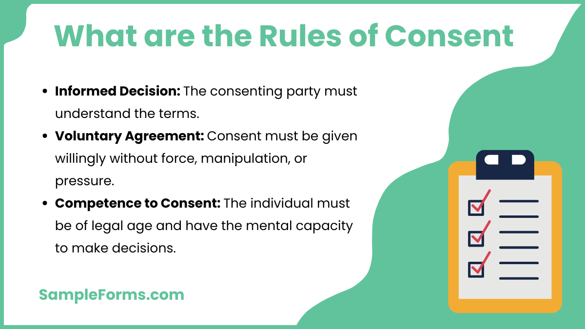 what are the rules of consent