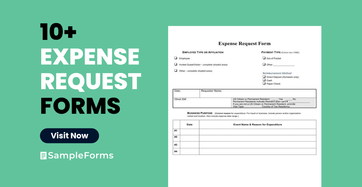 expense request form