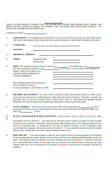 FREE 4+ Month-to-Month Lease Addendum Forms in PDF | MS Word