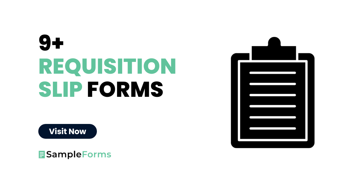requisition slip forms