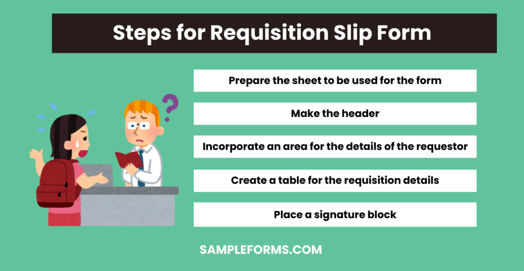 steps for requisition slip form 1024x530
