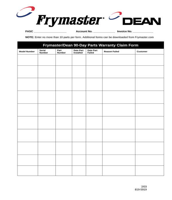 FREE 7+ Warranty Claim Forms in MS Word PDF Excel