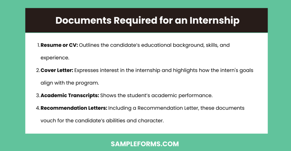 FREE 9+ Internship Letter Samples, PDF, MS Word, Google Docs