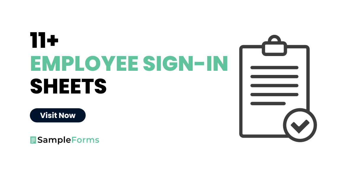 employee sign in sheet