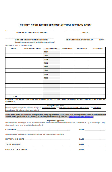 formal credit report authorization form