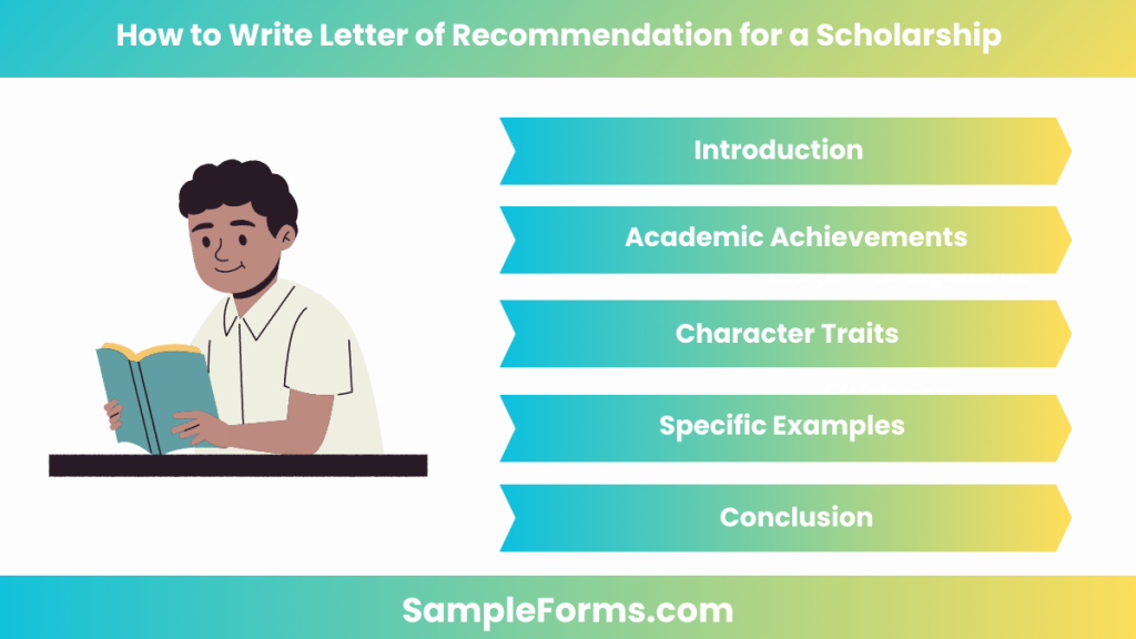 how to write letter of recommendation for a scholarship 1024x576