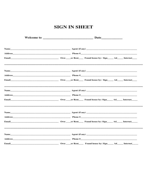 Sign In Sheet Template Pdf from images.sampleforms.com