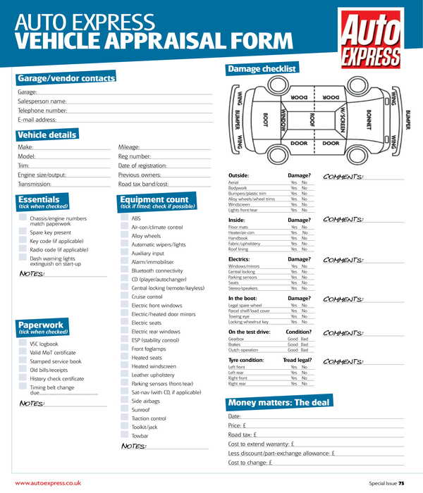 free-5-printable-vehicle-appraisal-forms-in-pdf