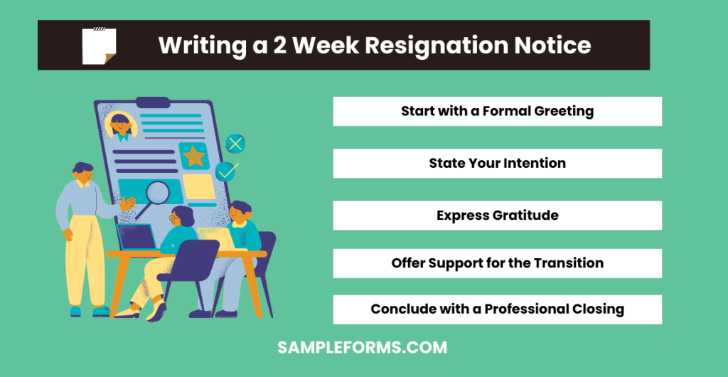 writing a 2 week resignation notice 1024x530