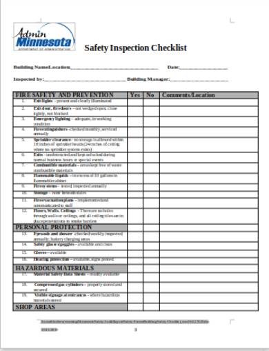 FREE 10  Safety Audit Forms in PDF