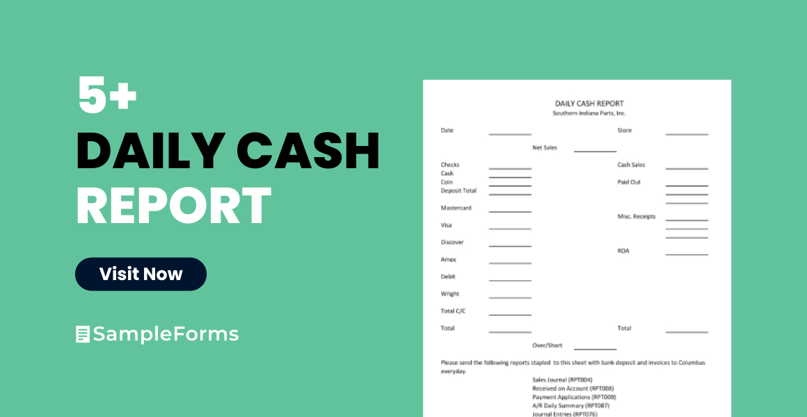 daily cash report