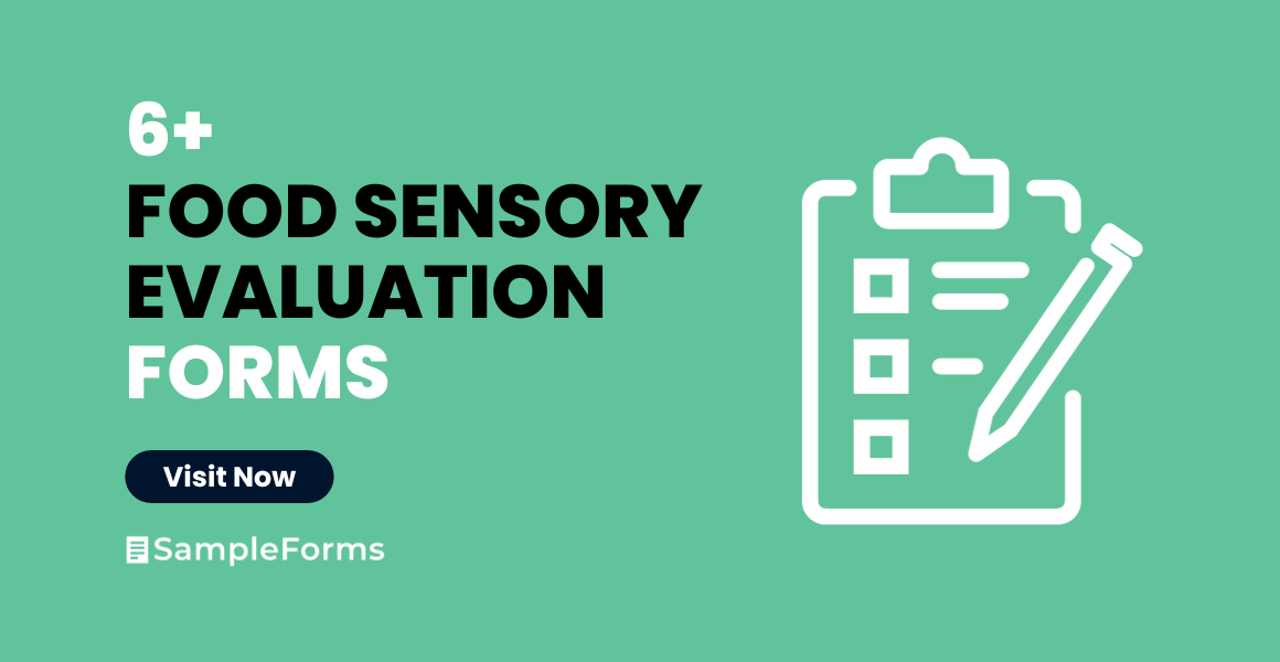food sensory evaluation form