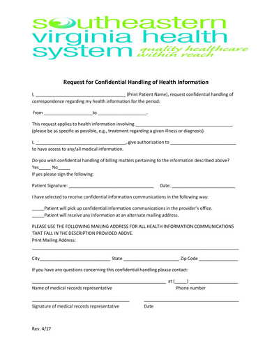 FREE 8+ Handling Request Forms in PDF | MS Word