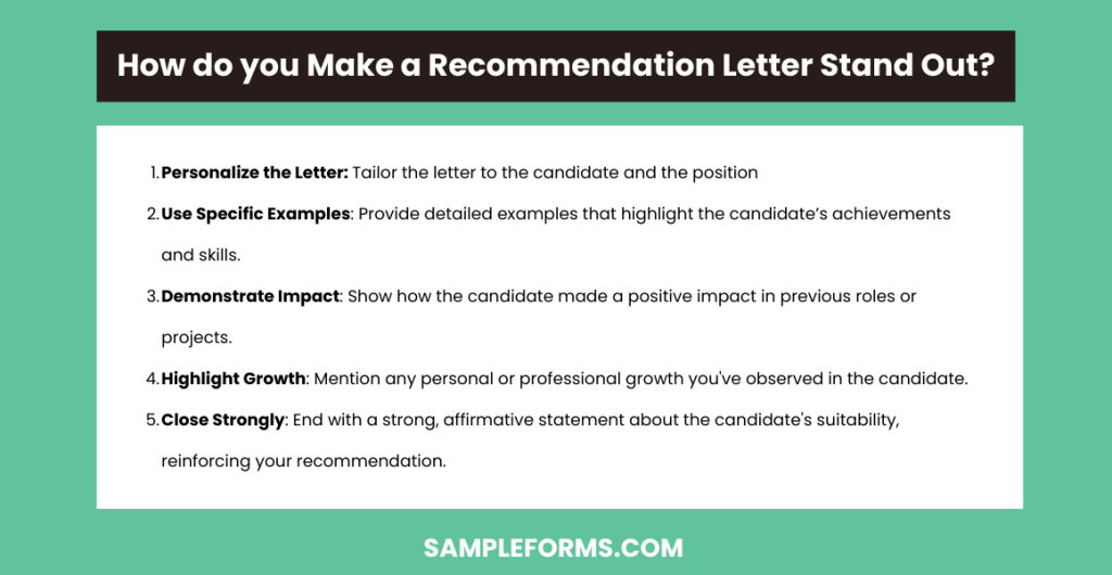 how do you make a recommendation letter stand out 1024x530