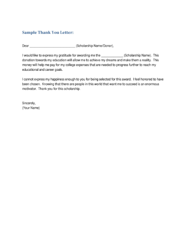 FREE 5+ Thank You Letters for Recommendation in PDF | MS Word