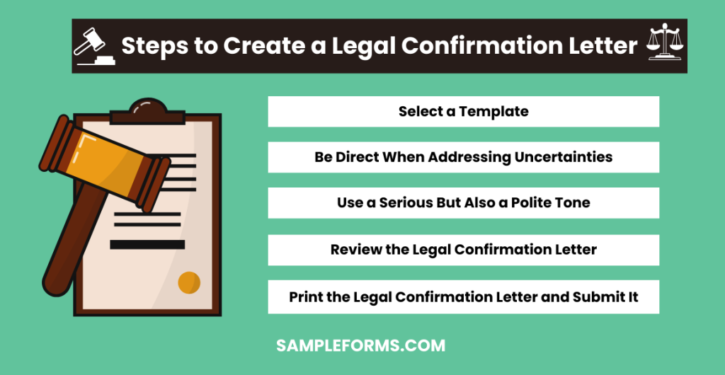 steps to create a legal confirmation letter 1024x530