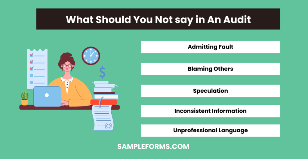 what should you not say in an audit 1024x530