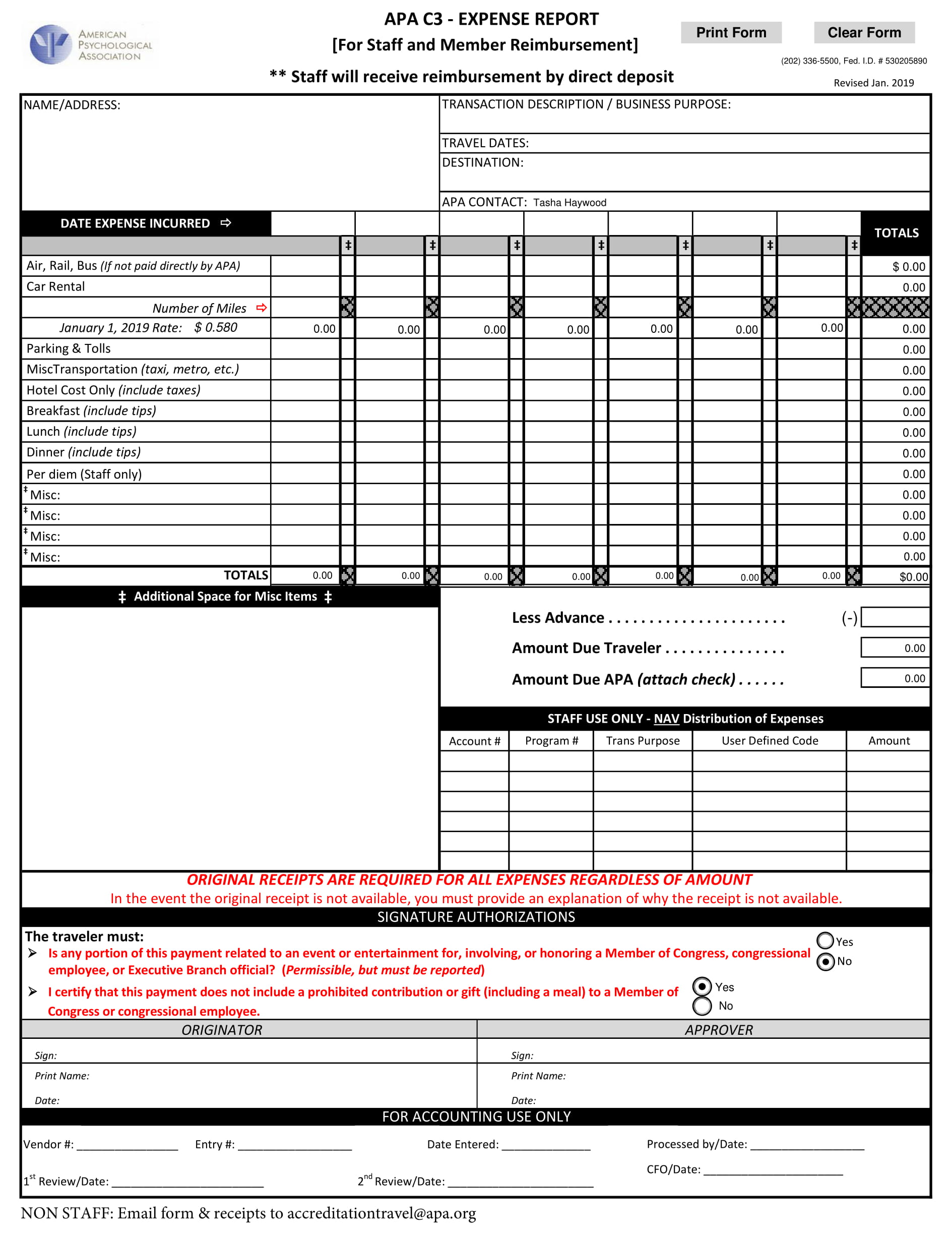 FREE 6+ Expense Report Forms in PDF | Excel | MS Word