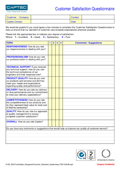 Free 5+ Product Survey Forms In Pdf 