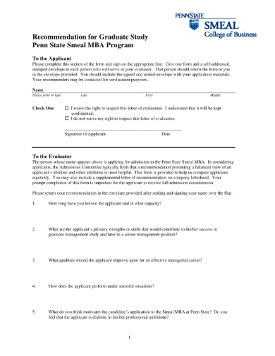 recommendation form pdf 1 1