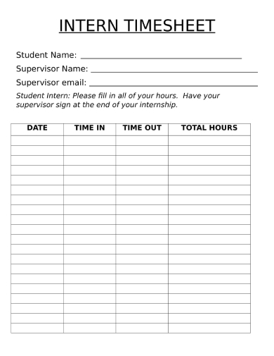 Weekly Timesheet In Pdf Timesheet Templates Black Christy