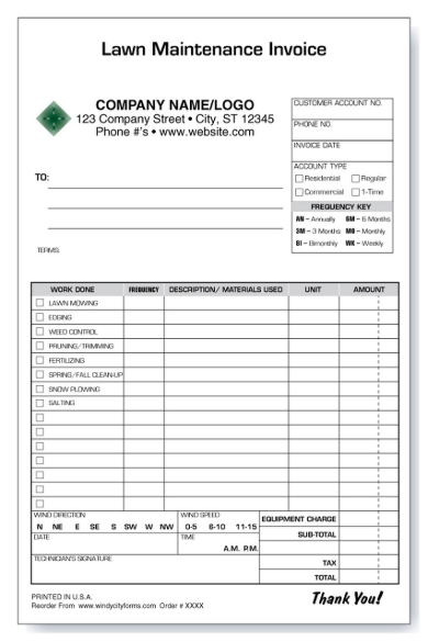 Free 5 Landscaping Business Invoice Samples In Pdf