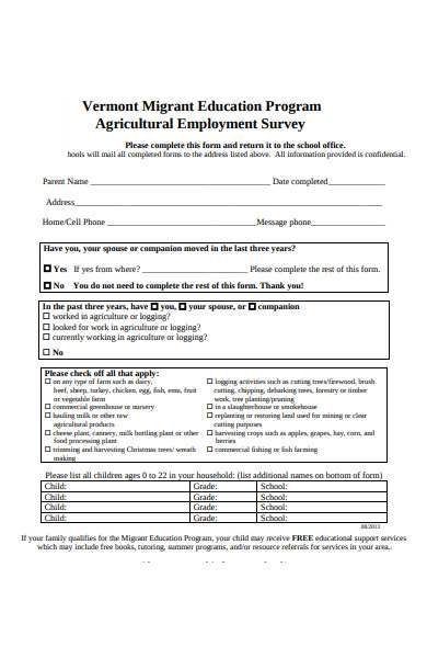 FREE 56+ Education Form Samples, PDF, MS Word, Google Docs, Excel