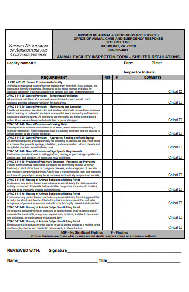 FREE 30+ Animal Shelter Forms in PDF | MS Word