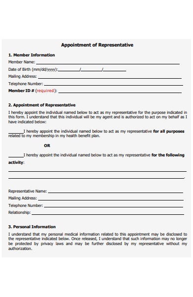 FREE 52 Sample Appointment Forms In PDF MS Word