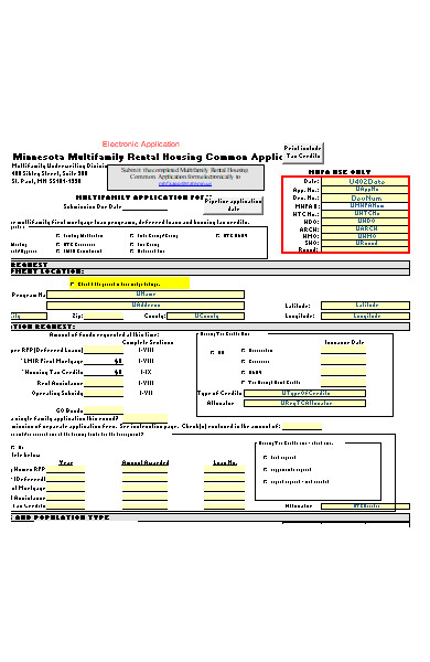 FREE 32+ Rental Application Forms in PDF | MS Word | XLS