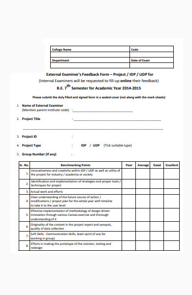 customer feedback form in pdf