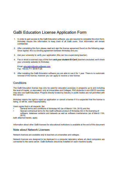 Eduties Sample Form FREE 56+ Education Form Samples, PDF, MS Word, Google Docs, Excel